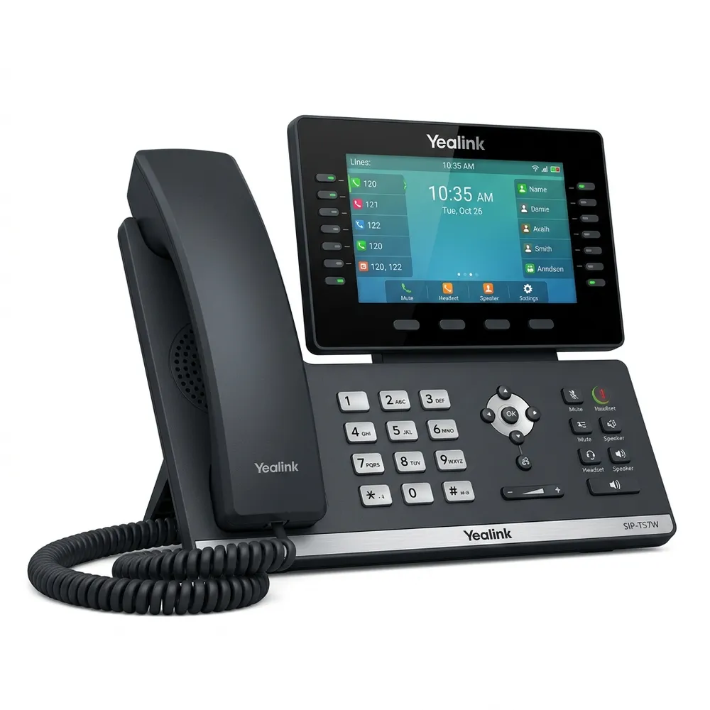 Yealink VoIP desk phone system